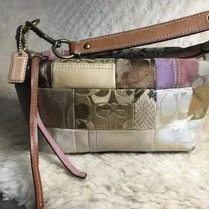 バッグ Coach Patchwork Signature shoulderbag405 Coach | Bags | Coach Patchwork Signature Colorful Shoulder